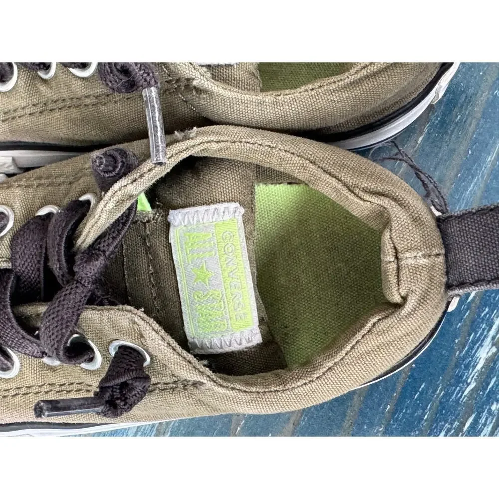 Converse All Star Green Kids/Toddler shoes, size 6